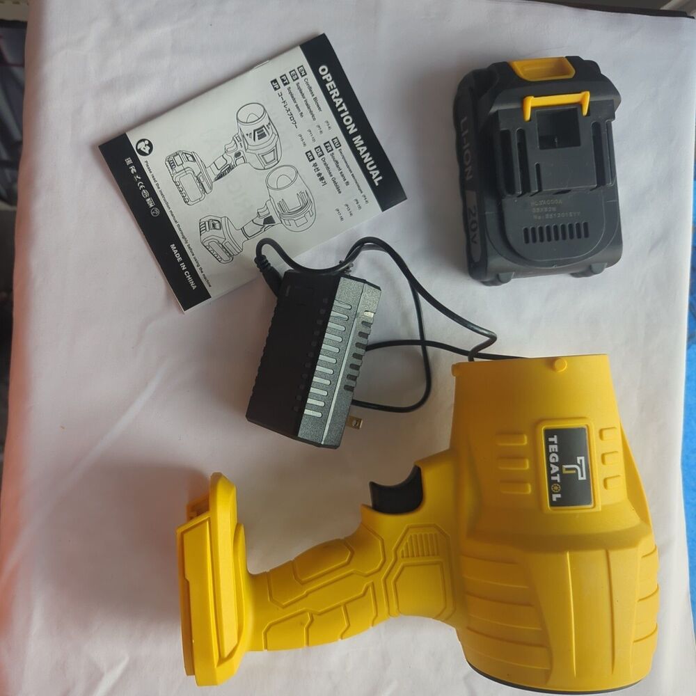 TEGATOK 20V Cordless Turbo Jet Blower